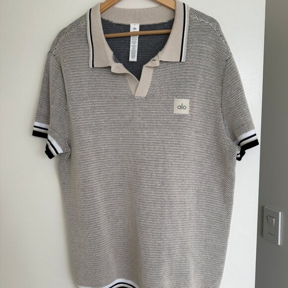 ALO Knit Polo - Picture 1 of 5